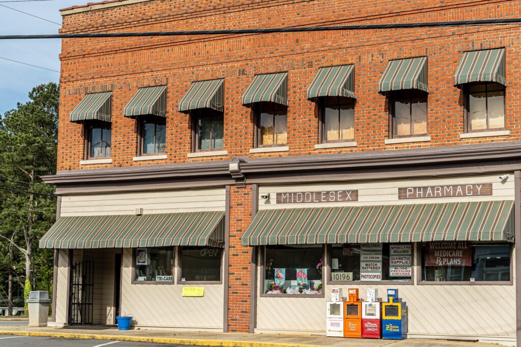 Old-fashioned drugstore